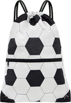HOLYLUCK Drawstring Backpack Bag Sport Gym Sackpack