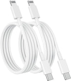 USB C to Lightning Cable (2pack 6ft), Apple MFi Certified iPhone Fast Charger 2m, Power Delivery Original Type C Charging Cord for Apple iPhone 13/12/11 Pro/11/XS MAX/XR/8/7/6s Plus,iPad (White)