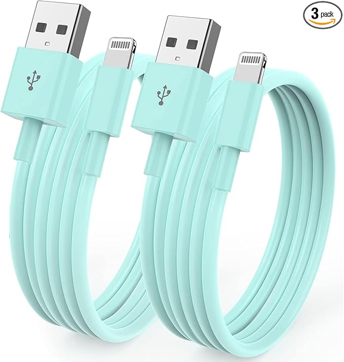 2 Pack [ Apple MFi Certified ]iPhone Charger 6ft,Long Lightning to USB Cable 6 Feet,Fast Apple Charging Cable Cord 6 Foot for iPhone 14/14 Max/13Pro Max/12Mini/11Pro/11/XS/XR/8/7/6s/iPad,Air Original