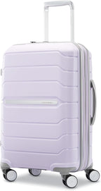 Samsonite Freeform Hardside Carry-On Luggage with Spinner Wheels - Hardshell Suitcase - TSA, Airline-Approved - Expandable Hard Shell, Smooth Rolling Wheels for Lightweight Travel - Lilac