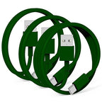 3-Pack Green [3.3FT+3.3FT+6FT] USB A to USB C Cable，USB to USB C Car Carplay Cable for iPhone 16 15 Pro Plus Pro Max，for iPad Pro/Air/Mini，for Samsung S24/S23/S22/S21，for MacBook Pro/Air and More