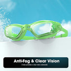 Braylin Swim Goggles, 2-Pack Swimming Goggles, Anti Fog, No Leaking For Adult Women Men Youth