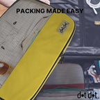 Small Packing Cubes for Travel - 5pc Packing Cubes for Suitcases - Lightweight Luggage Organizer Bags (Non-Compression)