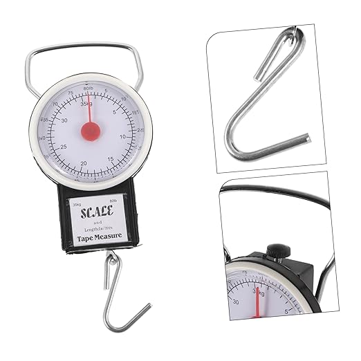 35kg Portable Handheld Luggage Scale Compact Travel Weight Scale for Suitcases and Bags Accurate Measurement up for Travelers and Outdoor Use