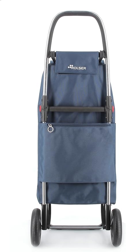 Rolser I-Max MF 2 Wheel Foldable Shopping Trolley - Denim