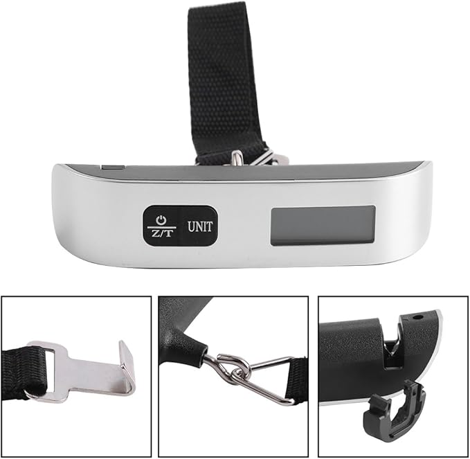 Portable T-shaped LCD Digital Electronic Luggage Bag Scale Temperature Testing with Backlight,Portable Luggage Scale,Portable for travel, Portable Luggage Scale,Portable T-shaped LCD DigitDigital