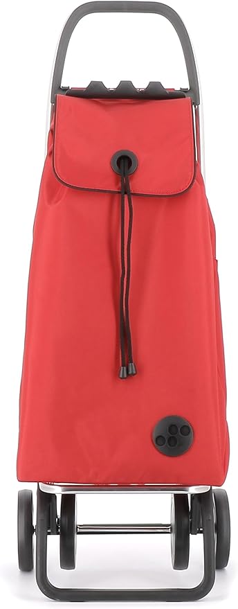 Rolser I-Max MF 4 Wheel Foldable Shopping Trolley - Red