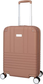 Jessica Simpson Countryside 21" Expandable 8-Wheel Spinner Carry On Luggage Suitcase, Mocha Mousse