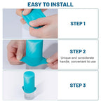 Mrsdry Bottle Covers for Travel, Leak Proofing, Travel Size Container Silicone toiletry sleeves, Leak Locks Travel Accessories for Shampoo Wash Body Bottles and other beauty and personal care(8pcs)