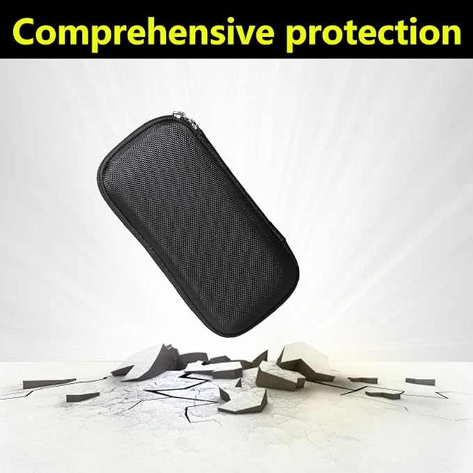 Anleo Hard Travel Case for Anker 25,000mAh Laptop Power Bank (Black) - Protective Storage Box Compatible with Anker 25K, Durable EVA Shell