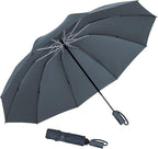 LANBRELLA Umbrella Windproof Compact Travel Umbrella Auto Open Close for Rain