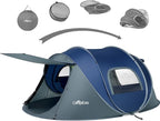 Camping Tent, Pop Up Instant Tent for 2-3 Person, Sets Up in Just Seconds, Waterproof Durable Tent with Carry Bag for Camping Hiking Outdoor