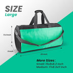 C&F BOGMOST Travel Duffel Bag Large Foldable Waterproof Gym Bag for Gym Beach Swim Bag Men Women Duffle Bag Lightweight Oxford Cloth Sports Bag-Green