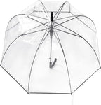 RONIARE Clear Bubble Umbrellas for Rain Large Windproof Dome Umbrella for Weddings,Prom, Graduation and Outdoor Events for Men and Women