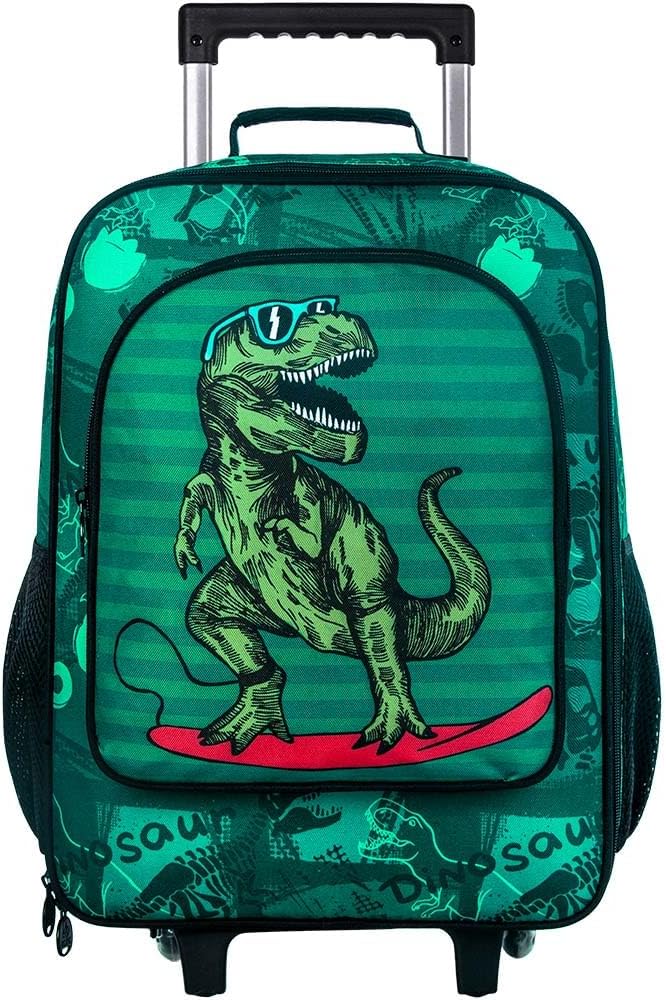 Kids Suitcase with Wheels for Girls and Boys, Rolling Carry on Luggage for Toddler Children