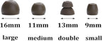 Replacement Eartips Silicone Earbuds Buds Set for Powerbeats Pro Beats Wireless Earphone Headphones,4 Pair (Moss)