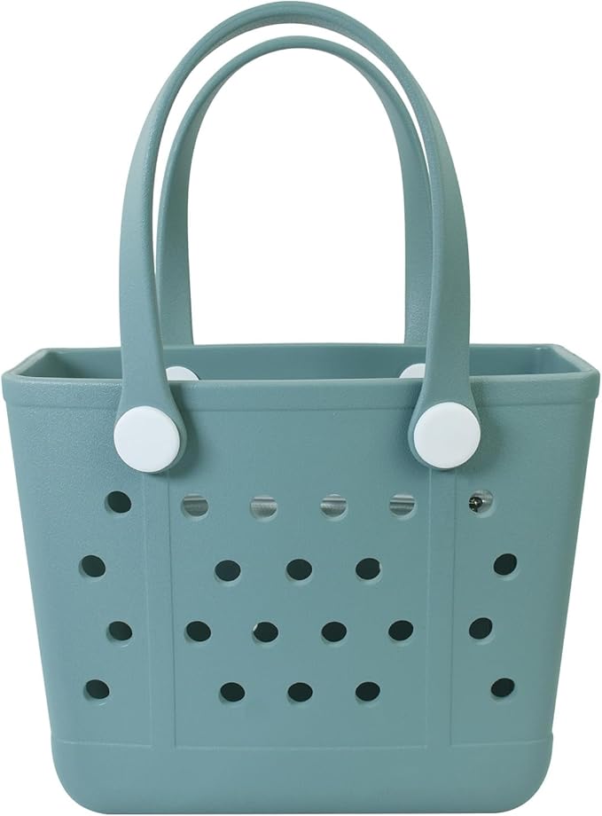 Lightweight Extra large Rubber Beach Bag Small mini Tote Bag for Gym Waterproof medium Open Handbag for Pool Sports