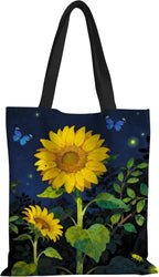 ANNA QUEEN Cat Tote Bag Shoulder Bag Handle Bag for Gym Yoga Picnic Beach Kitchen Reusable