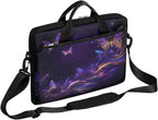 Laptop Shoulder Bag for Women Men, Waterproof Computer Case Messenger Bag Briefcase for Business Office Travel