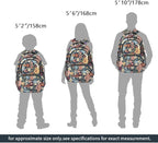 rickyh style School Backpack Travel Bag for Men & Women Lightweight College Back Pack with Laptop Compartmen