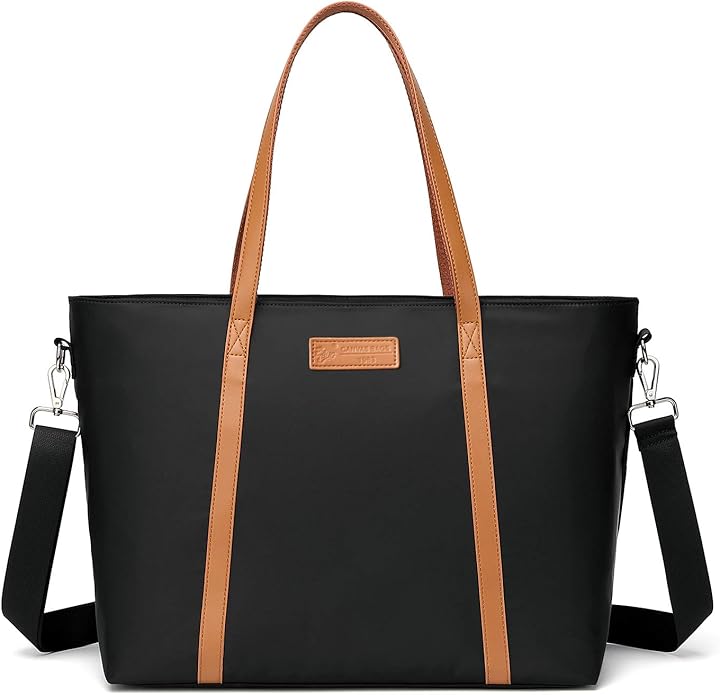BUG Lightweight Women Laptop Tote Bag for Work, Casual Handbag for Travel Beach College Teacher