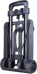 Folding Dolly Hand Truck, 110 lbs Capacity, 2 Wheel Luggage Cart, Compact and Portable for Travel, Shopping, Airport