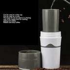 Asixxsix Pour Over Mug for, Portable Stainless Steel Manual Drip Coffee Maker Leakage Proof for Camping Hiking Office Home, Dishwasher