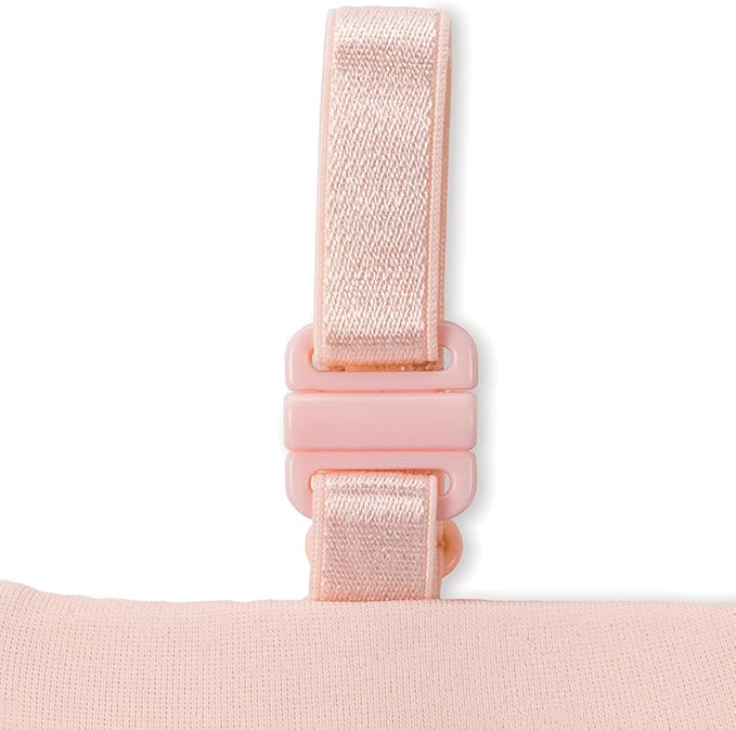Pacsafe Coversafe S25 Hidden Undercover Travel Bra Pouch for Women (Washable) - Stash up to 6 Credit Cards plus Money and Key with Adjustable, Elastic Strap; Suitable for all Bra Sizes (Orchid Pink)