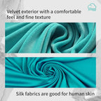 Sleep Mask Bluetooth 5.4 Headphones Soft Wireless Headband Eye Mask Blackout with Microphone (Emerald)