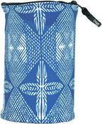Travel Wrist Wallet Pouch With Zipper Pocket For Cash, Cards, Money. Made For Travel, Running, Walking & Hiking - Maui Blue/Black
