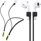 Compatible Airpods Strap, Silicone Anti-Lost Wire Cable Connector Sports Neckband Compatible for Airpods Pro 3/2/1, Airpods 4, 3, 2, 1, Night Glow