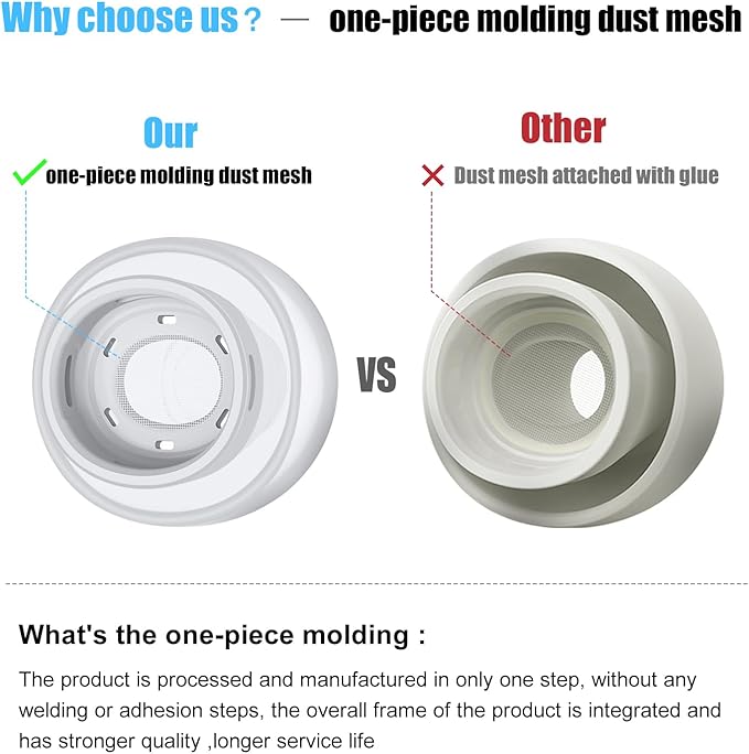 3 Pairs Replacement Ear Tips for AirPods Pro and 2nd Generation with Noise Reduction Hole, Silicone Ear Tips for AirPods Pro with Portable Storage Box and Fits in Charging Case (S/M/L, Clear)