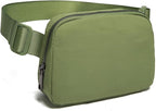 Belt Bag for Women Fanny Pack Crossbody Bags for Women Fashion Waist Packs with Adjustable Strap Gifts for Women Men (Olive)