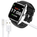 Lamshaw Compatible with Letsfit EW1 Charger, Magnetic USB Charging Cable Replacement Charger Cable Compatible with Letsfit EW1 / ID207 Smartwatch/TOZO S2 / AOKESI 1.69'' Smart Watch (White)