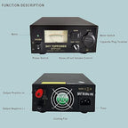 13.8V 30A Power Supply for Ham Radio - AC to DC Converter with Cigarette Lighter Socket & Cooling Fan, STP1330 (SKY TOPPOWER)