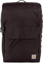 Carhartt 21L Top-Load Backpack, Durable Water Resistant Coated Canvas Base W/ 17" Laptop Sleeve, Port