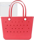 Lightweight Extra large Rubber Beach Bag Small mini Tote Bag for Gym Waterproof medium Open Handbag for Pool Sports