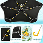ALAZA Kids Umbrella Stick Umbrellas Cute Umbrella for Boys Girls Toddler UV/Sun Rain Windproof