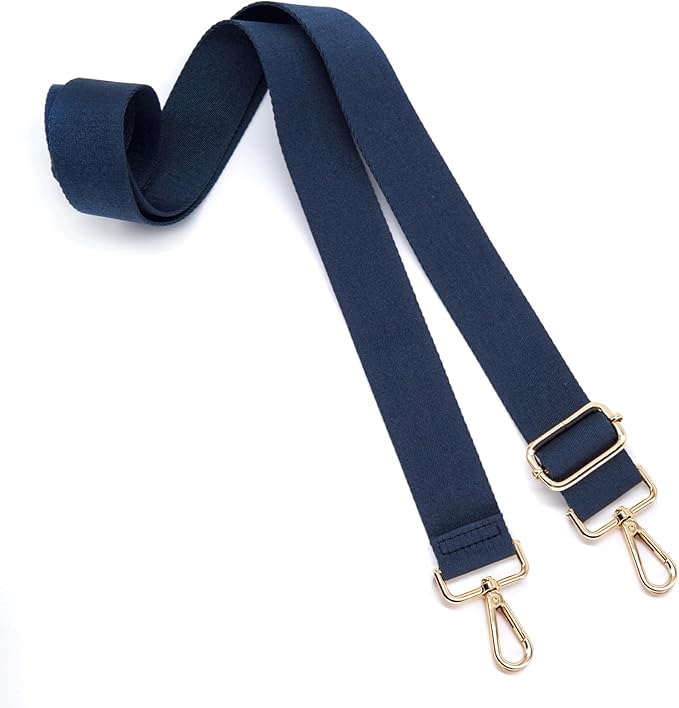 S&loyoe Thickened Solid Color Purse Straps Replacement Crossbody Bag Strap Adjustable Wide Guitar Straps for Handbags 1.5inch