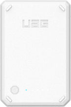 URBAN ARMOR GEAR UAG Workflow Rechargeable Battery Pack 5000mAh Healthcare White/Gray, External Hot-swappable Charger Compatible with iPhone 14/13/12/12 Pro/SE/8 Workflow Cases