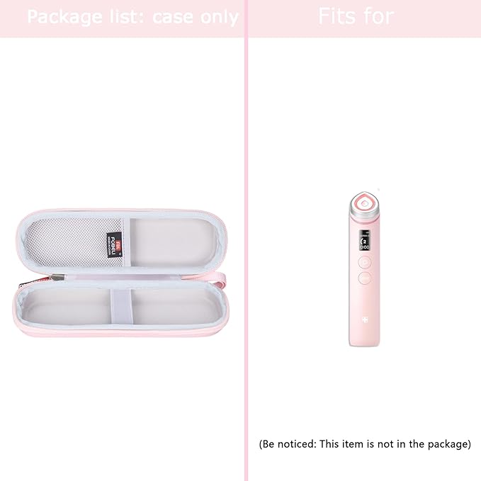 FBLFOBELI Hard Travel Case for Medicube Age-R Booster Pro Beauty Massager, Mini Booster Pro Facial Skin Care Tool (Case Only)
