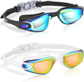 Aegend Swim Goggles for Kids Youth 3-14 Anti-Fog Anti-UV Comfort Fit Goggles for Swimming