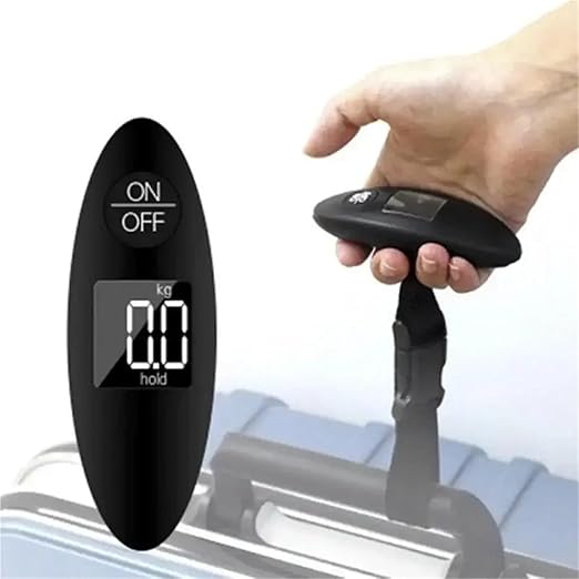 Luggage Weight Scale, 100g/40kg Digital Scale Luggage Scale LCD Display New Portable Mini Electronic Pocket Travel Handheld Weight Balance,for Travel