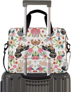 Dachshund Print Laptop Case 15.6 inch Computer Bag Waterproof Laptop Briefcase Laptop Bag for Women & Men