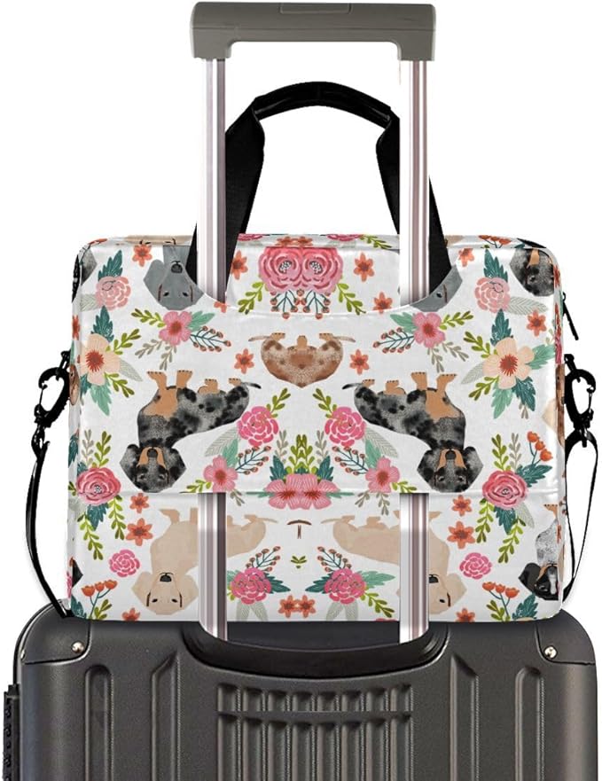 Dachshund Print Laptop Case 15.6 inch Computer Bag Waterproof Laptop Briefcase Laptop Bag for Women & Men