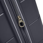 American Tourister Stratum 2.0 Expandable Hardside Luggage with Spinner Wheels, 24-Inch Checked-Medium, Charcoal