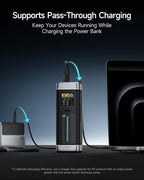 CUKTECH NO.20 140W Power Bank, 25,000mAh 3-Port Laptop Portable Charger, Fast Charging Battery Pack for Travel and Outdoor Work, Compatible with iPhone 16/15/14 Series, MacBook, Samsung, and More