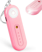 Rechargeable Personal Safety Alarm for Women - 130dB Self Defense Keychain Siren Whistle with SOS Strobe Light, Low Battery Notice - Emergency Security Safe Protection Devices, College Essentials