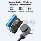 FLEXTAILGEAR Tiny Shower Portable Shower for Camping, Rechargeable Camping Outdoor Shower, Portable Shower Pump for Hiking, Waterproof Outdoor Camp Pump, Car wash, Pet Cleaning, Beach Vacations