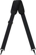 72 inch Shoulder Strap, Universal Replacement Laptop Shoulder Strap with Adjustable Buckles and Metal Hooks for Briefcase Laptop Messenger Bag Crossbody Bag Luggage/Duffel, Black